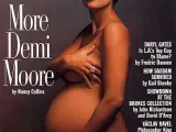 Vanity Fair. Agosto de 1991. Demi Moore desnuda y embarazada.