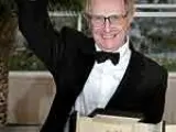 Ken Loach con la Palma de Oro de Cannes.