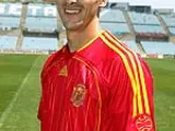 Mariano Pernía con la camiseta de España. (Archivo/Efe)