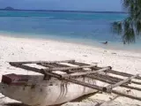 Imagen de una playa de la isla de Vanuatu.