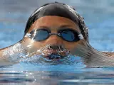 Tensión superficial. La nadadora húngara Agnes Kovacs en la competición de 200 metros mariposa en los Europeos de Budapest.