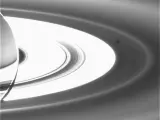 El nuevo anillo de Saturno es un reguero de partículas. (NASA)