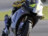 Valentino Rossi, sobre su Yamaha