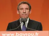 François Bayrou,líder del partido centrista UDF en la rueda de prensa de hoy (REUTERS/Benoit Tessier)