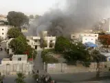 Hamás avanza posiciones mientras Al Fatah trata de defender dos grandes bases en la franja de Gaza.