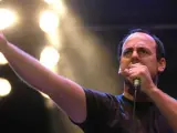 El cantante de Bad Religion, Greg Graffin, durante su actuación en el Metrorock