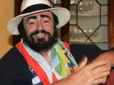 El tenor Pavarotti en una imagen de archivo.