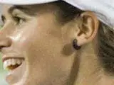 La tenista checa Safarova sonríe tras conseguir un punto. (Archivo)
