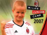 Cartel de la edición de este año del Milan Junior Camp.