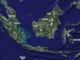 La zona afectada por el terremoto, cerca de la región indonesia de Aceh. (GOOGLEMAPS)