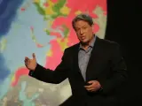 Al Gore, en uno de los pasajes del documental 'Una verdad incómoda'.