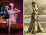 Dita von Teese y la bailarina y espía Mata Hari.
