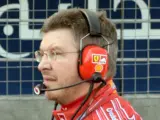 Ross Brawn en su etapa con Ferrari (Internet).