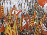 Miles de personas participaron en la manifestación bajo el lema "Somos una nación y decimos basta".