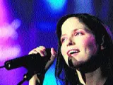 Andrea Corr durante un concierto de jazz en 2005.