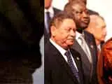 Moratinos y Gadafi, durante la Cumbre UE-África.