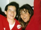 Clara Rojas (izquierda) e Ingrid Betancourt (derecha) antes de su secuestro (EFE / ARCHIVO).