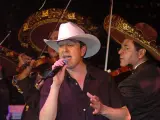 El cantante Manolo García durante una actuación este año 2008 en México.