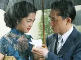 La actriz Tang Wei, en una escena de 'Deseo, peligro'.