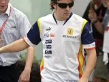 Fernando Alonso en el Gran Premio de Malasia