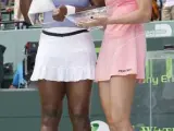 Serena Williams se impuso a Jelena Jankovic en la final femenina del Master Series de Miami.