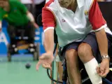 José Javier Curto Ginés es natural de Madrid y sufre parálisis cerebral desde que nació. Empezó con el deporte al ver en la televisión los Juegos de Barcelona '92. La práctica del deporte le ayuda a superar barreras.