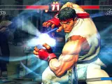 Ryu se prepara para lanzar su conocido Ha-Do-Ken.