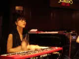 La pianista Hiromi Uhera, durante una de sus actuaciones.