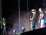Tokio Hotel durante su actuación en Rock in Rio-Madrid.