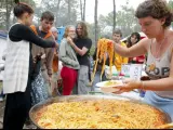 varios jovenes en ortigueira