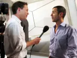 El diseñador Marc Jacobs (derecha), durante una entrevista.