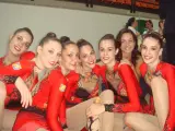 El equipo de gimnasia rítmica de España. (AGENCIAS)