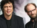 Benicio del Toro y Steven Soderbergh, en la presentación de 'Che, el argentino'.