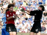 Abbondanzieri, en un partido de Liga con el Getafe. Archivo. (EFE)