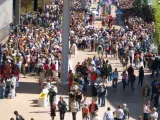 El recinto de la Expo, lleno de visitantes el último día de la muestra.