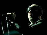 Michael Stipe durante el concierto que R.E.M. ofreció ayer en Madrid.