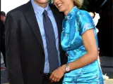 David Duchovny y su mujer, Tea, en una foto de archivo (KORPA).