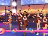 El juego 'All Star Cheer Squad' requiere el uso de la tabla de equilibrio de la Wii.