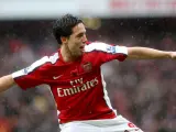 Nasri, jugador del Arsenal. (EFE)