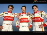 Una imagen del equipo Force India 2008.