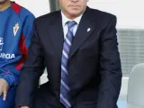 El entrenador del Real Murcia, Javier Clemente.