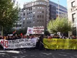 Estudiantes de León se manifiestan contra el Proceso de Bolonia (EFE)