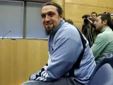 Santos Mirasierra en el juicio celebrado en Madrid.