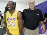 Kobe Bryant y Phil Jackson, en una imagen de archivo.
