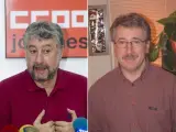 José María Fidalgo (i) e Ignacio Fernández Toxo (d). (AGENCIAS)