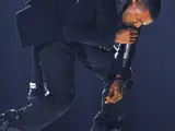 Kanye West, durante una actuación.