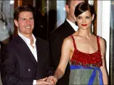 Tom Cruise y Katie Holmes, en una de sus última apariciones.