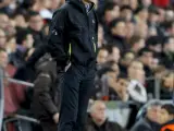 El entrenador del Bayern de Múnich, Jürgen Klinsmann, en el Camp Nou.