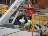 Cinco operarios mueren en una obra en Poblenou.