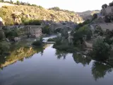 Imagen del río Tajo a su paso por Toledo.